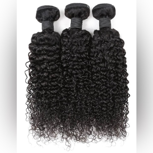 3pcs Curly Human Hair Weave Bundles & 1pc 4*1 Lace Front
Human Hair Closure - Picture 5 of 6